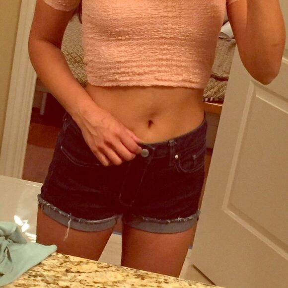 GAP Denim shorts slim cut-off 25 regular dark wash - Picture 1 of 2